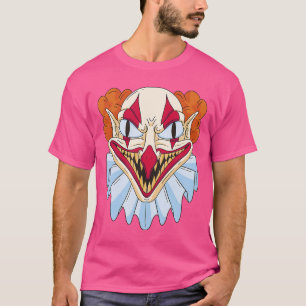 Camiseta Palhaço Assustador de Halloween Sinistro e Assusta