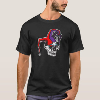 Camiseta palhaço bobo da corte maligno caveira