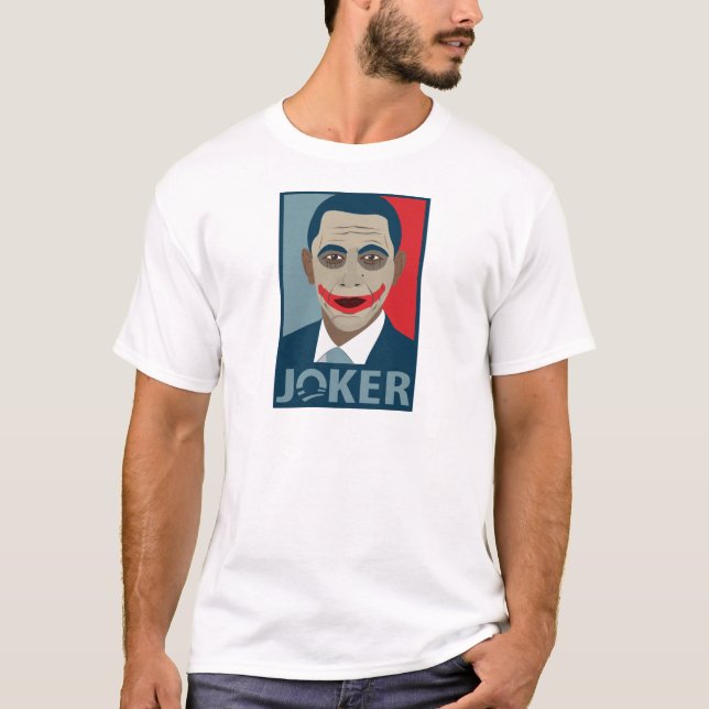 Camiseta Palhaço de Anti-Obama (Frente)