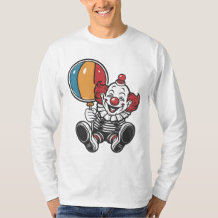 Camiseta Palhaço de desenho animado