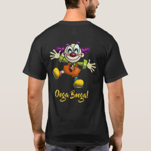 Camiseta Palhaço de desenho animado Ooga Booga