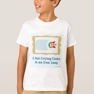 Camiseta Palhaço de grito triste