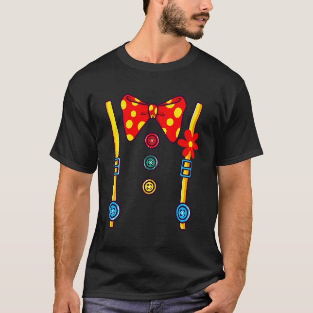 Camiseta Palhaço de Halloween (Frente)