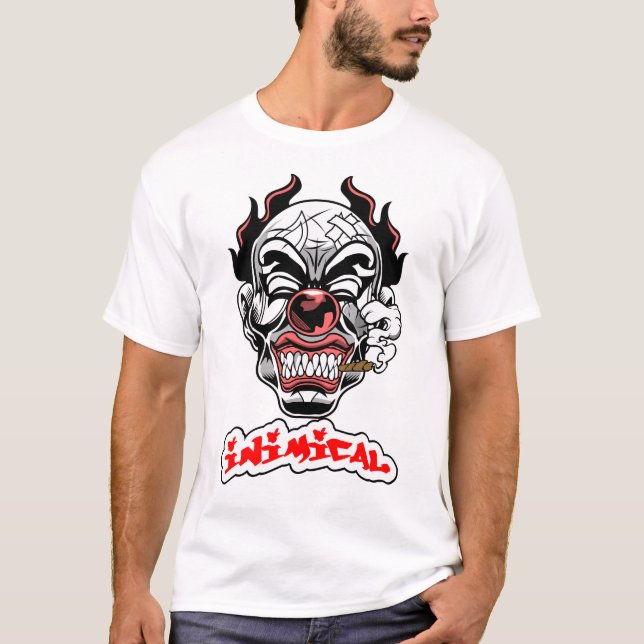 Camiseta Palhaço de Mau íntimo (Frente)