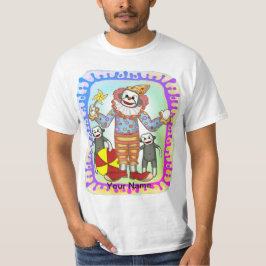 Camiseta Palhaço de Meia de Macaco