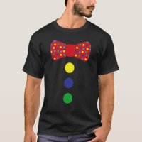 Palhaço de roupa Circo Rainbow Halloween Carniva