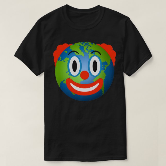 Camiseta Palhaço De Terra Inspirado Palhaço Relacionado Ao  (Frente do Design)