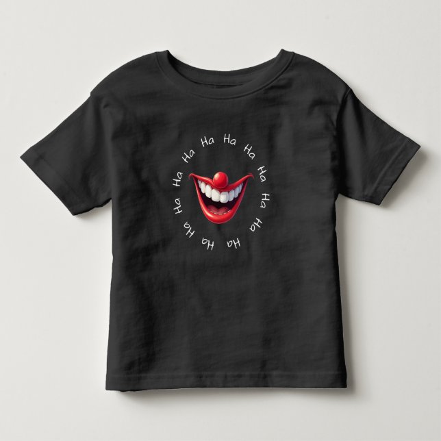 Camiseta Palhaço Funny Ha Ha (Frente)