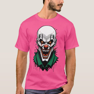 Camiseta Palhaço Mau branco