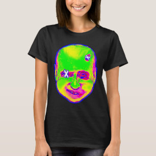 Camiseta Palhaço Putin Halloween Engraçado Arte Retro Anos