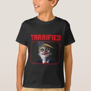 Camiseta Palhaço Trump Engraçado Piada Política Assustada