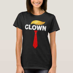 Camiseta Palhaço Trump Engraçado Sarcástico Anti-trump Cami
