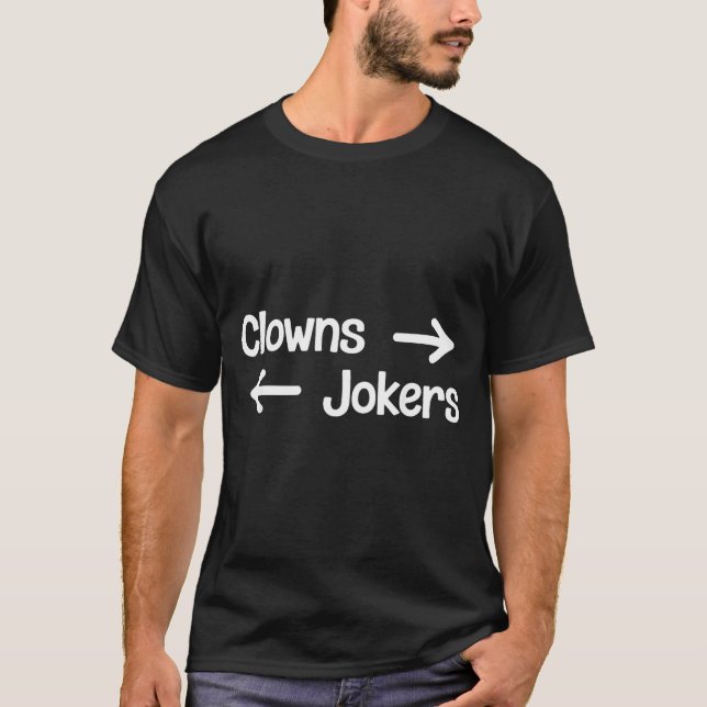 Camiseta Palhaços à Direita Palhaços à Esquerda (Frente)