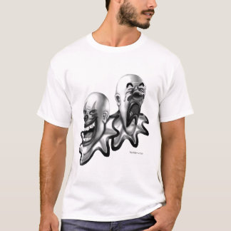 Camiseta Palhaços felizes & tristes do gângster