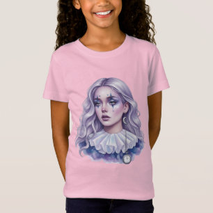 Camiseta Palidez com relógio de bolso