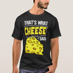 Camiseta Palitos de Tábua de Queijo Vegan Piadas Engraçadas