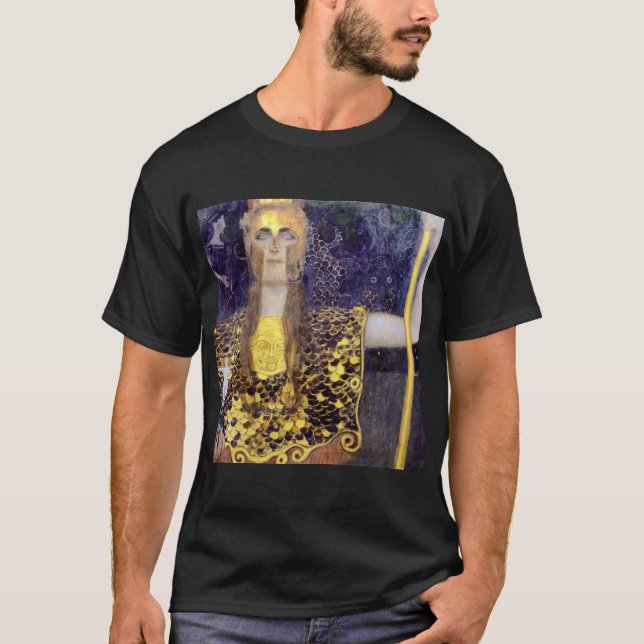 Camiseta Pallas Athena, Gustav Klimt (Frente)