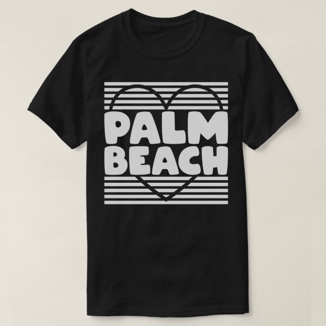 Camiseta Palm Beach 3 (Frente do Design)