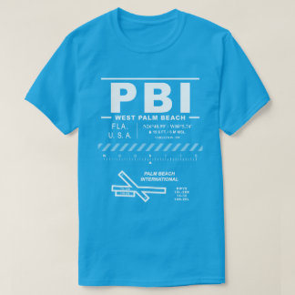 Camiseta Palm Beach International Airport PBI