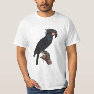Camiseta Palm Cockatoo, Probosciger aterrimus Parrot T-