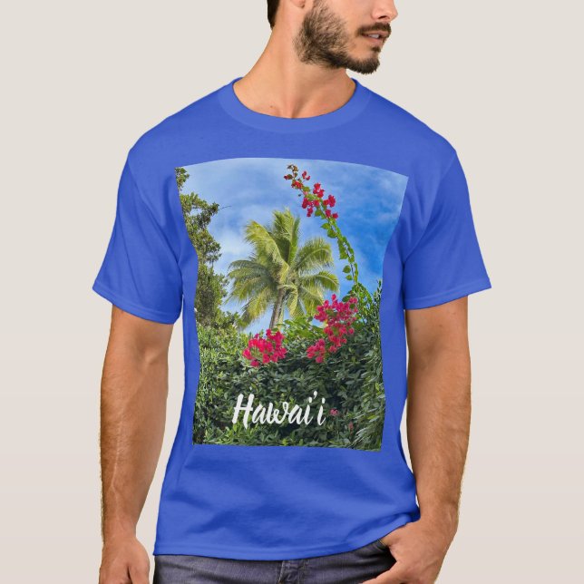 Camiseta Palm de Coconut Havaiano (Frente)