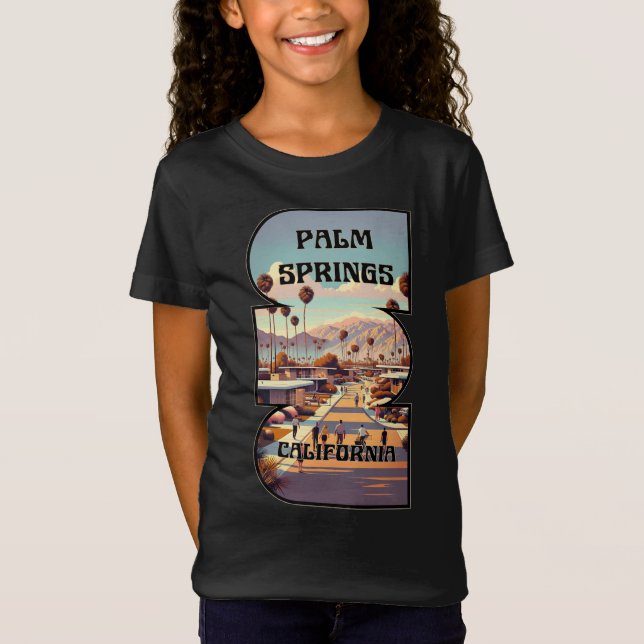 Camiseta Palm Primavera, Califórnia (Frente)