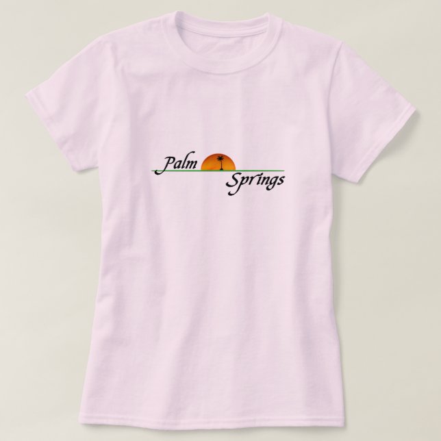 Camiseta Palm Springs (Frente do Design)