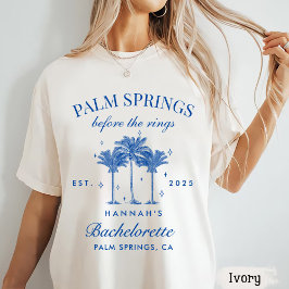 Camiseta Palm Springs Antes dos Anéis Azul Despedida de Sol