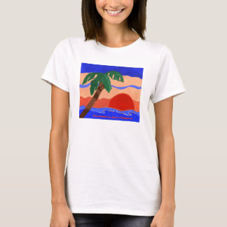 Camiseta Palm Sunset