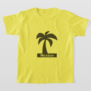 Camiseta Palm Tree (México Férias) - Camisa-T Básica Para C