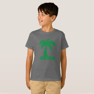 Camiseta Palm Tree (México Vacinação) - Kids'Hanes TAGLESS®