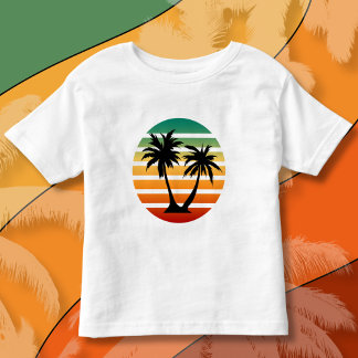 Camiseta Palm Tree Silhouette Fine