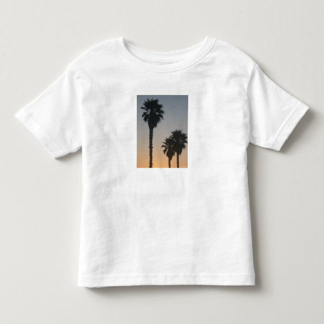 Camiseta Palm Trees At Sunset (Frente)