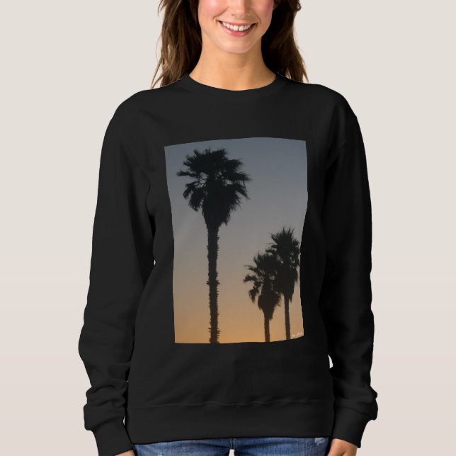 Camiseta Palm Trees At Sunset (Frente)