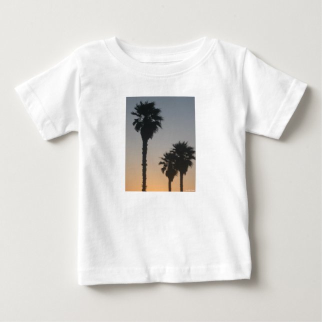 Camiseta Palm Trees At Sunset (Frente)