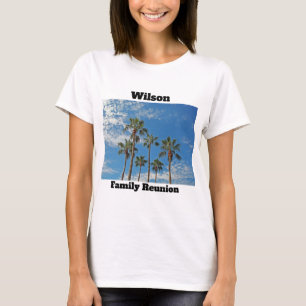 Camiseta Palm Trees Paraíso Reunião Familiar Keepsaokê