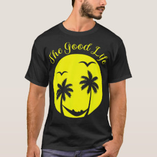 Camiseta Palma de Férias Marítimas do Mar da Ilha do Bom Li