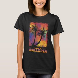 Camiseta Palma de Maiorca Retro Paraíso