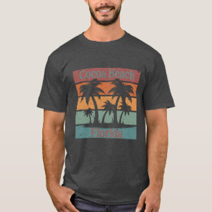 Camiseta Palmas de praia personalizadas — Sunset