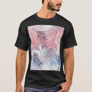 Camiseta Palmas tropicais havaianas: Na moda sem costura