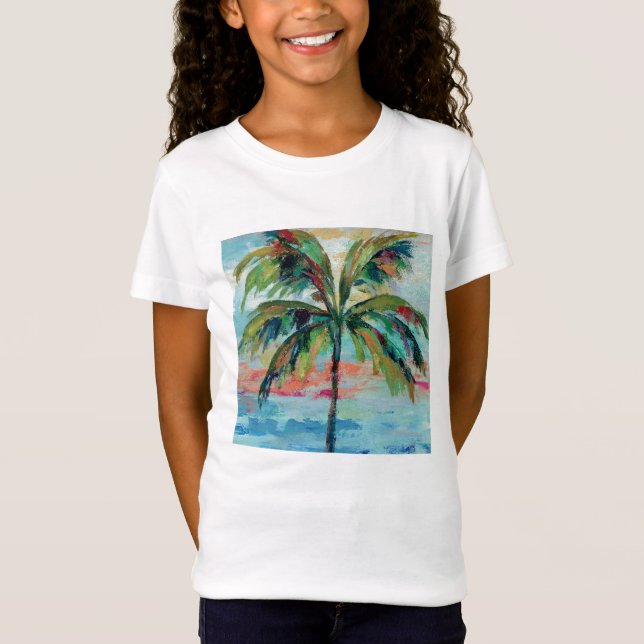 Camiseta Palmeira tropical de | (Frente)