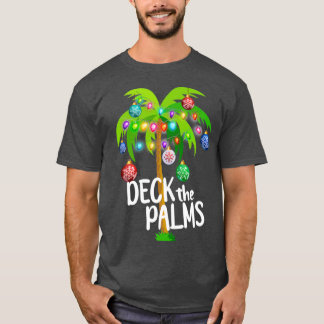 Camiseta Palmeira Tropical de Natal Do Havaí
