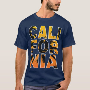Camiseta Palmeiras da Califórnia marinho Preenchidas Letras