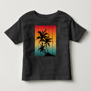 Camiseta PALMEIRAS PÔR DO SOL RETRÔ VINTAGE