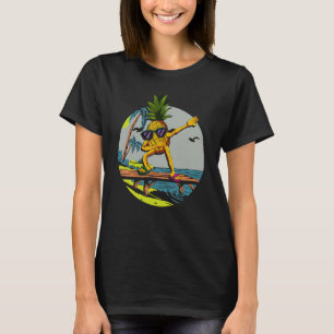 Camiseta Palmeiras tropicais de Verão de praia Fruta