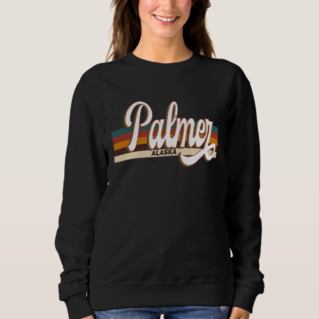 Camiseta Palmer Alaska Retro Vintage 70s 80s (Frente)