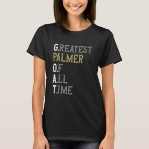 Camiseta Palmer Maior de sempre GOAT Palmer