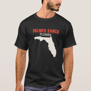 Camiseta Palmer Ranch Florida EUA State America Viagem Flor
