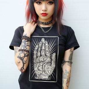 Camiseta Palmica Mística Fortune Tarot Mística Esotérica