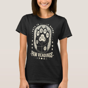 Camiseta Palmistry Cat Paw - Leitura Psicológica de Palma